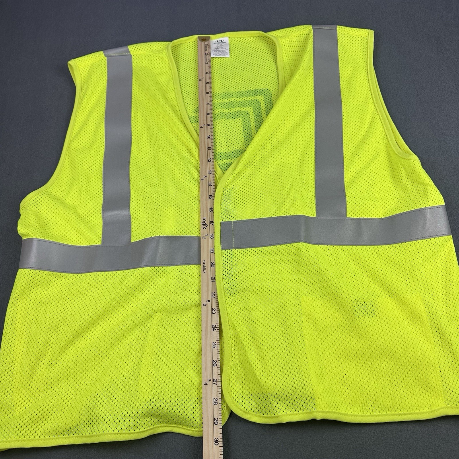 Protective Industrial Products High Visibility Work Vest Size: 3XL