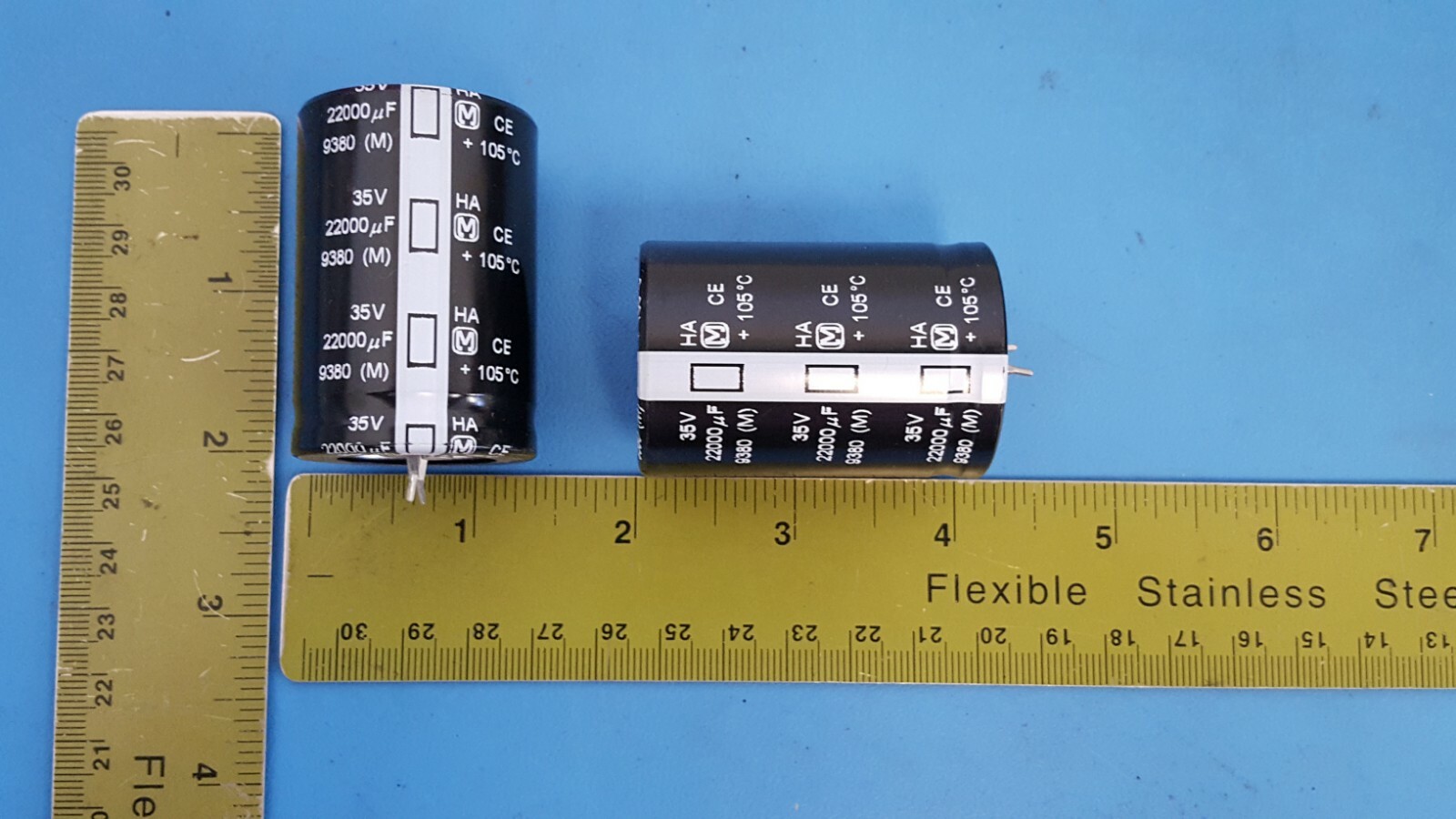 (2 PCS) CAPACITOR, PANASONIC, 22000UF, 35V, 35X52mm, ECOS1VA223EA, 20%
