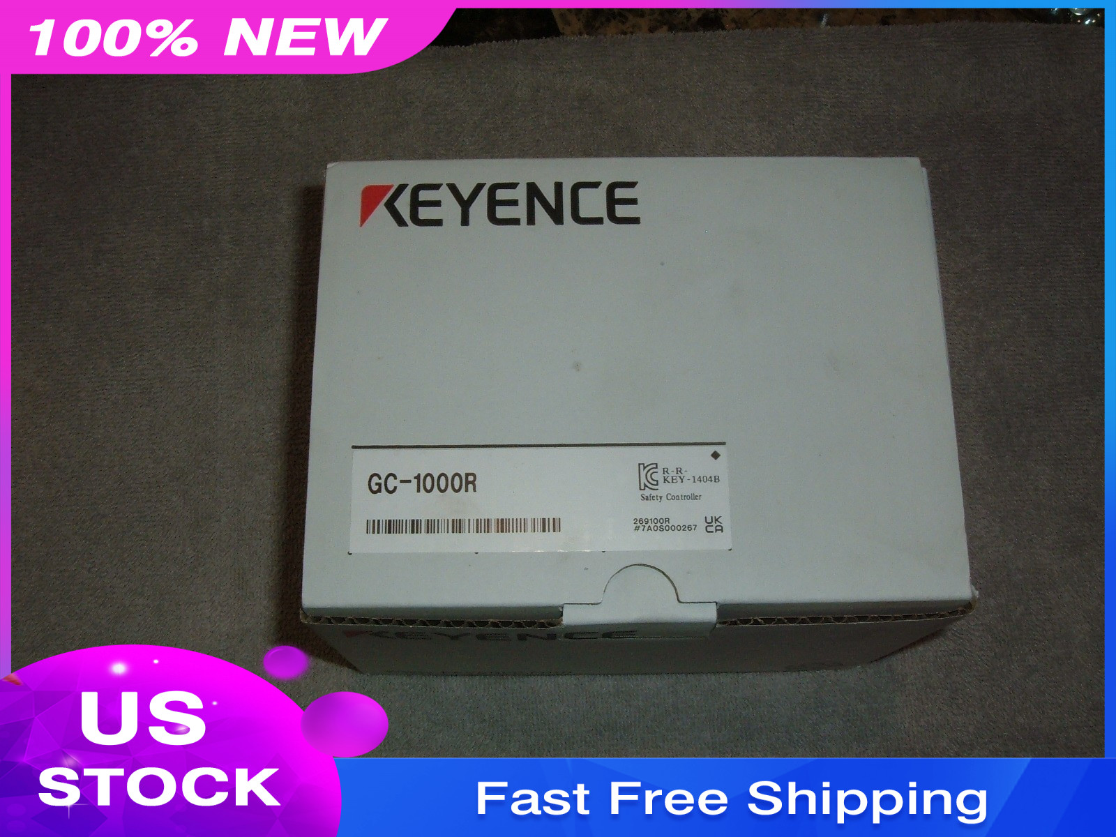 Keyence GC-1000R Safety Main Controller Relay Output NEW