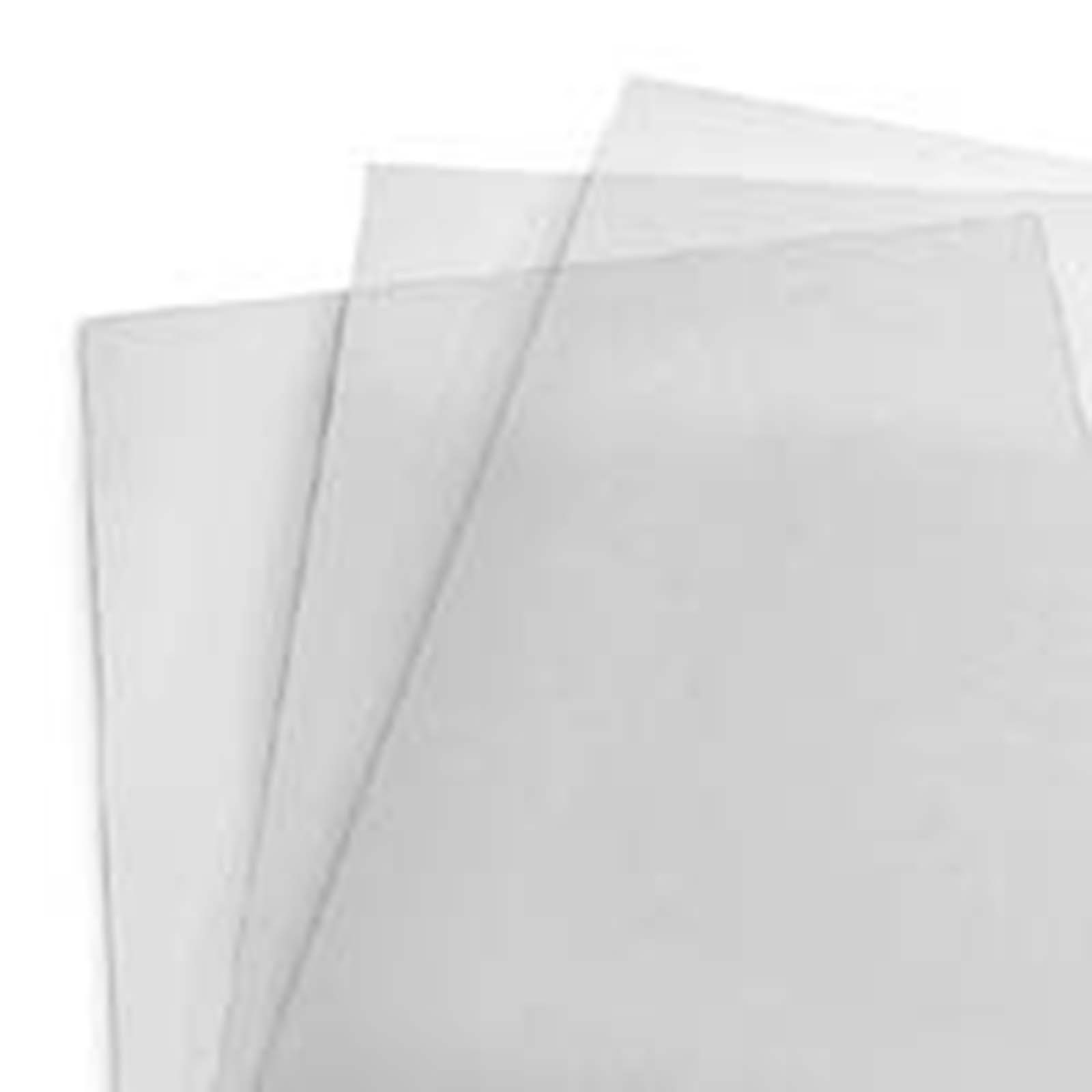 500/pack Clear Report Binding Covers 5 Mil 8-1/2 x 11 unpunched Plastic Sheets