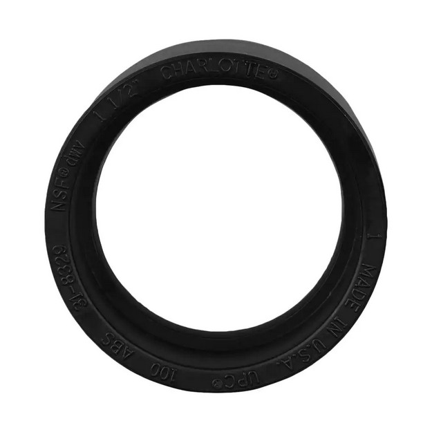1-1/2 in. ABS DWV Hub x Hub Coupling for Drain, Waste, and Vent Plumbing System