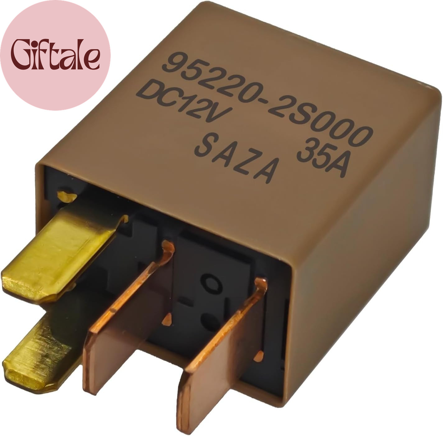 Relay 95220-2S000 (Set of 2), 12V 35A 4Pin Power Relay 95220-2S000 Compatible wi