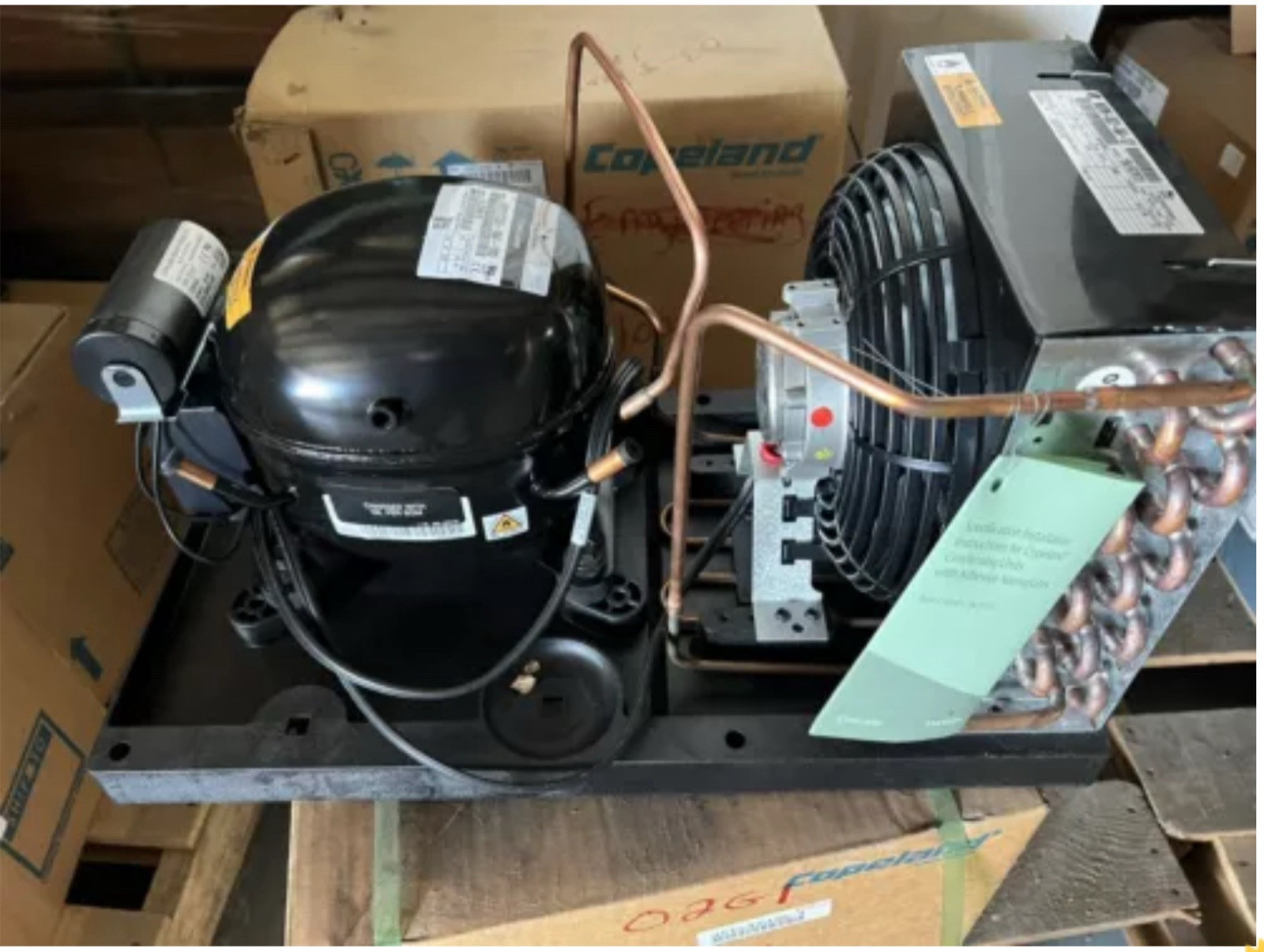Copeland Condenser Unit MUPM-0031-IAA-121 (R290 1/3 HP M Temp)