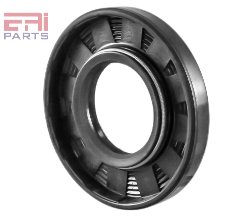 EAI Metric Oil Shaft Seal 25X52X10mm Dust Grease Seal TC Double Lip w/ Spring