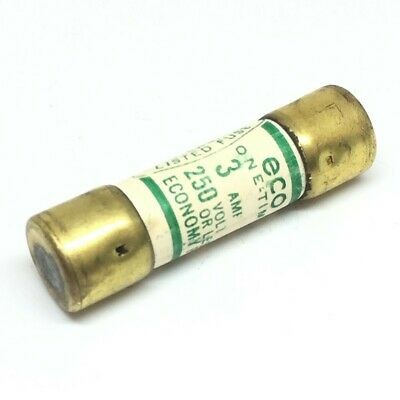 3A 250V EON-3 INDUSTRIAL ONE TIME ECO FUSE