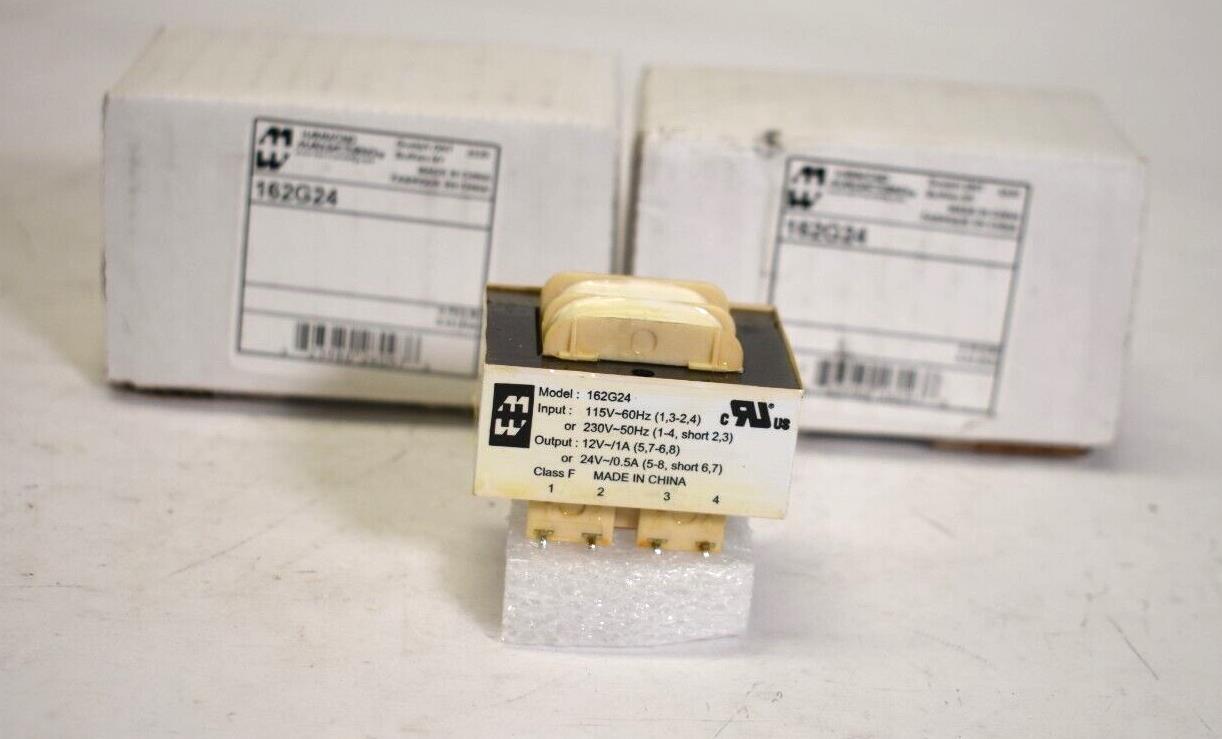 Hammond 162G24 Low Voltage Split Bobbin PCB Transformer 115V 230V Lot of 2
