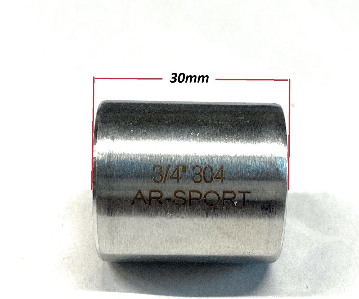 3/4″ Female NPT Coupling 304 Stainless Pipe Fitting Coupler ( 2pc) heavy duty.