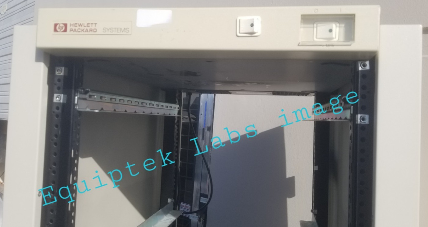 Keysight Agilent HP 19″ Equipment Server Rack 41U 6 FT outlets & fans HP E3662A