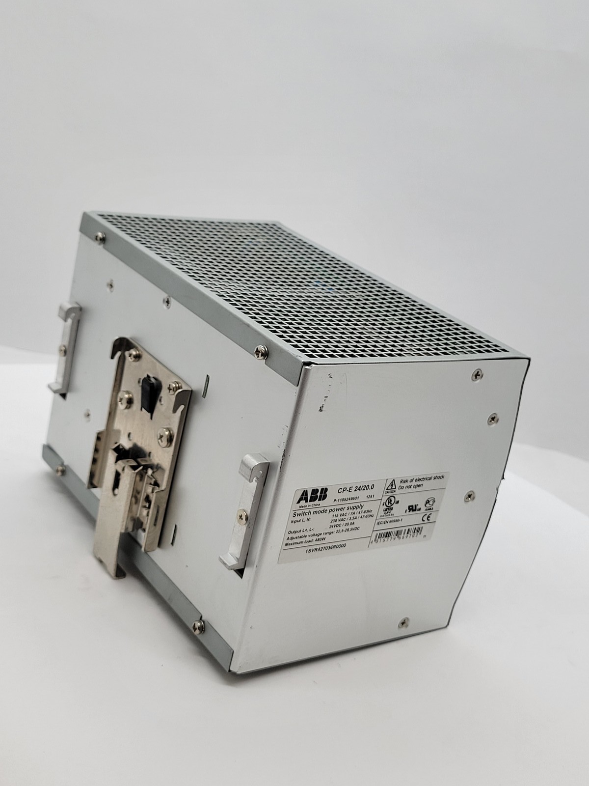 ABB CP-E 24/20.0 Switching Power Supply 115/230V Input 24V 20.0A Output