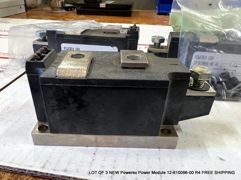 LOT OF 3 NEW Powerex Power Module 12-810096-00 R4 FREE SHIPPING