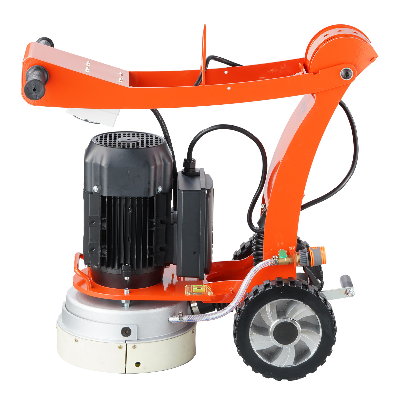 VEVOR Concrete Floor Grinder 10″ Walk-Behind Polisher 1.7HP Adjustable Machine