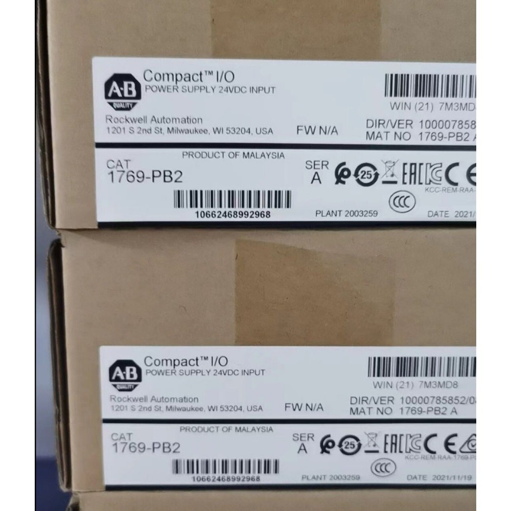 New Sealed AB 1769-PB2 / A CompactLogix DC 2A/0.8A Power Supply US Free Tax