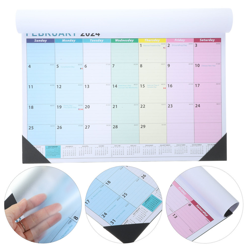 Schedule Long-term Use Calendar Beautiful Appearance Office