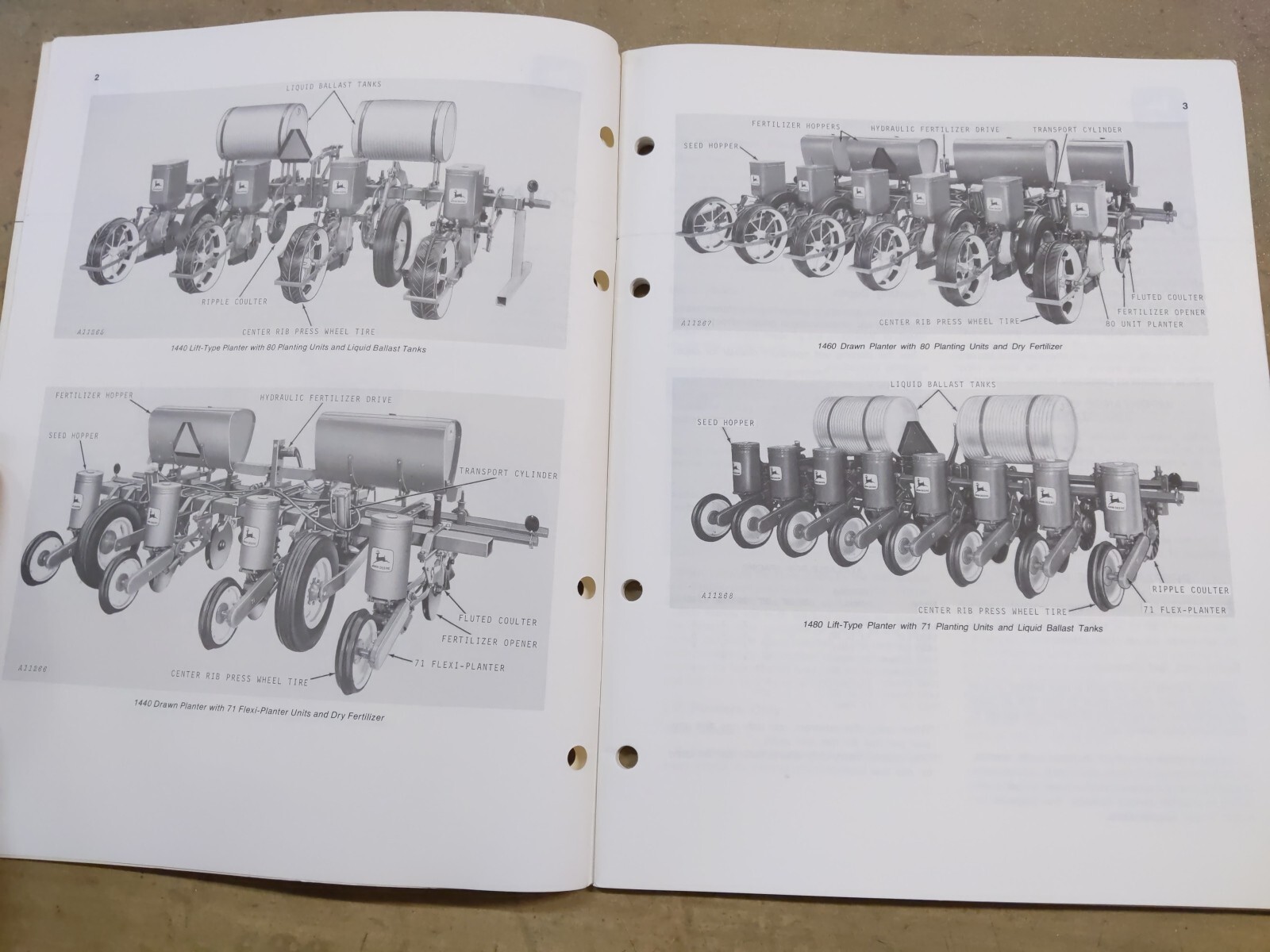 John Deere 1400 Series Zero-Till Planters Operators Manual, OM-A25741