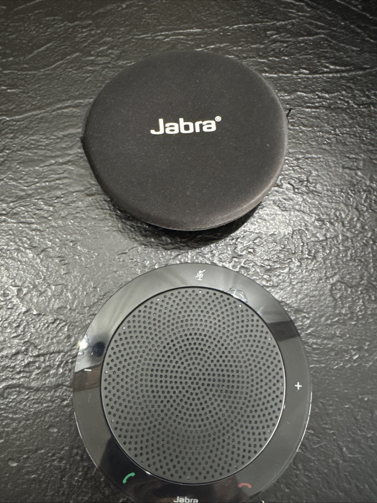 Jabra Speaker Phone PHS001U Portable Conference Bluetooth/USB w/ Case