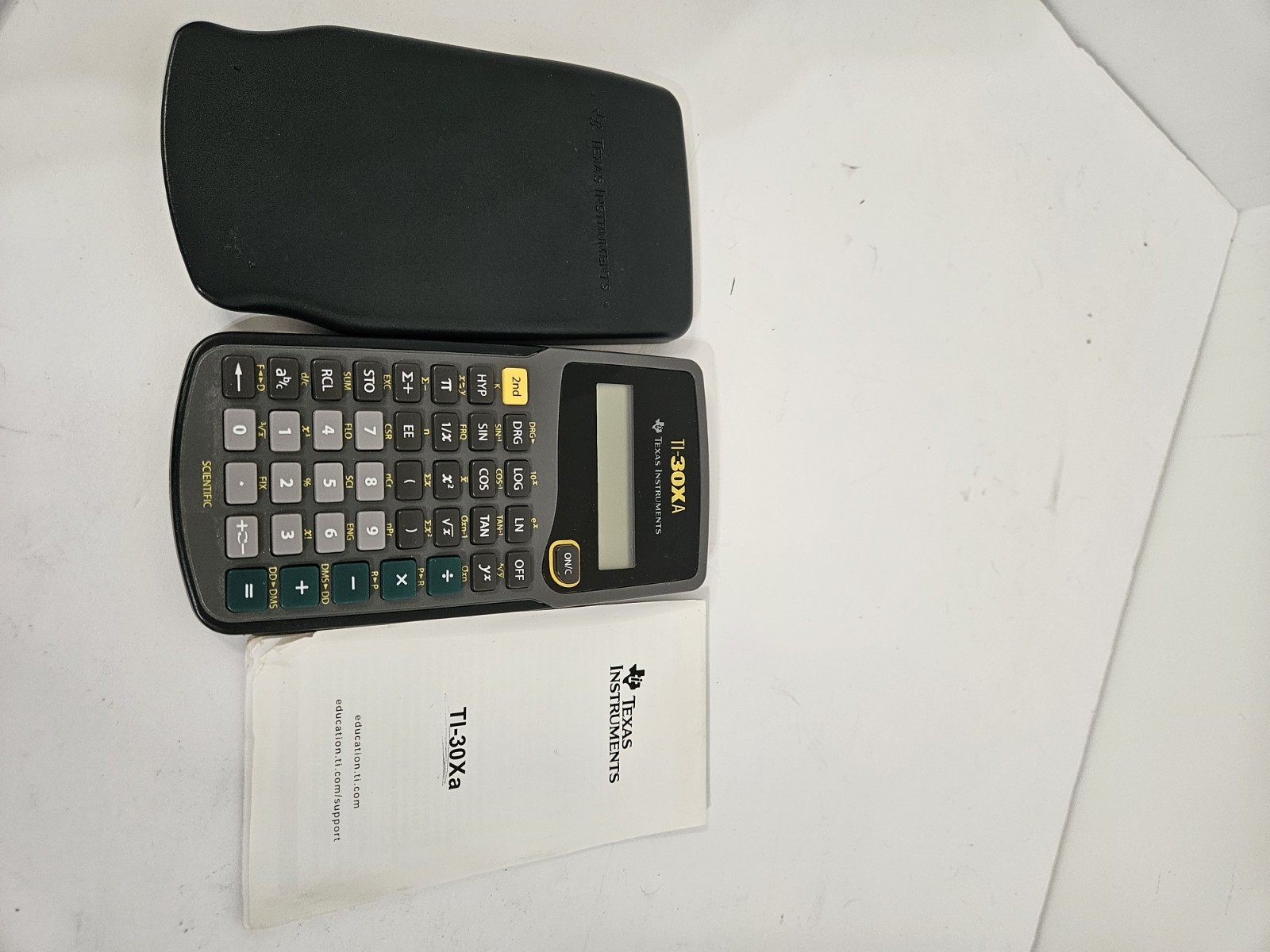 TEXAS INSTRUMENTS TI-30Xa SCIENTIFIC Calculator Good with Cover