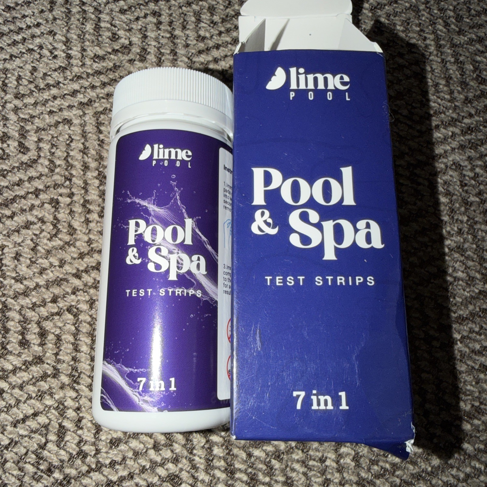 162 Pcs 7Way Hot Tub, Spa & Pool Test Strips Accurate Readings in 15 Seconds