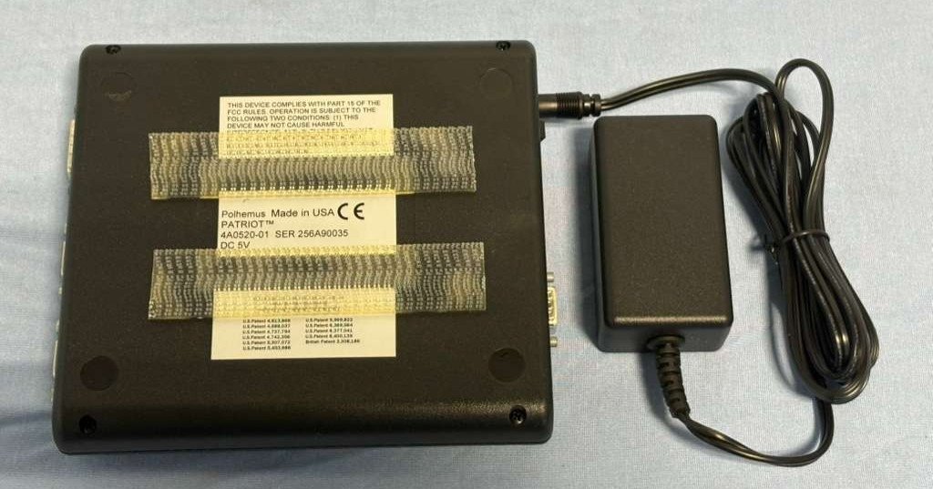 Polhemus Patriot Wireless Motion Tracker Part 4A0520-01 w/ Adapter