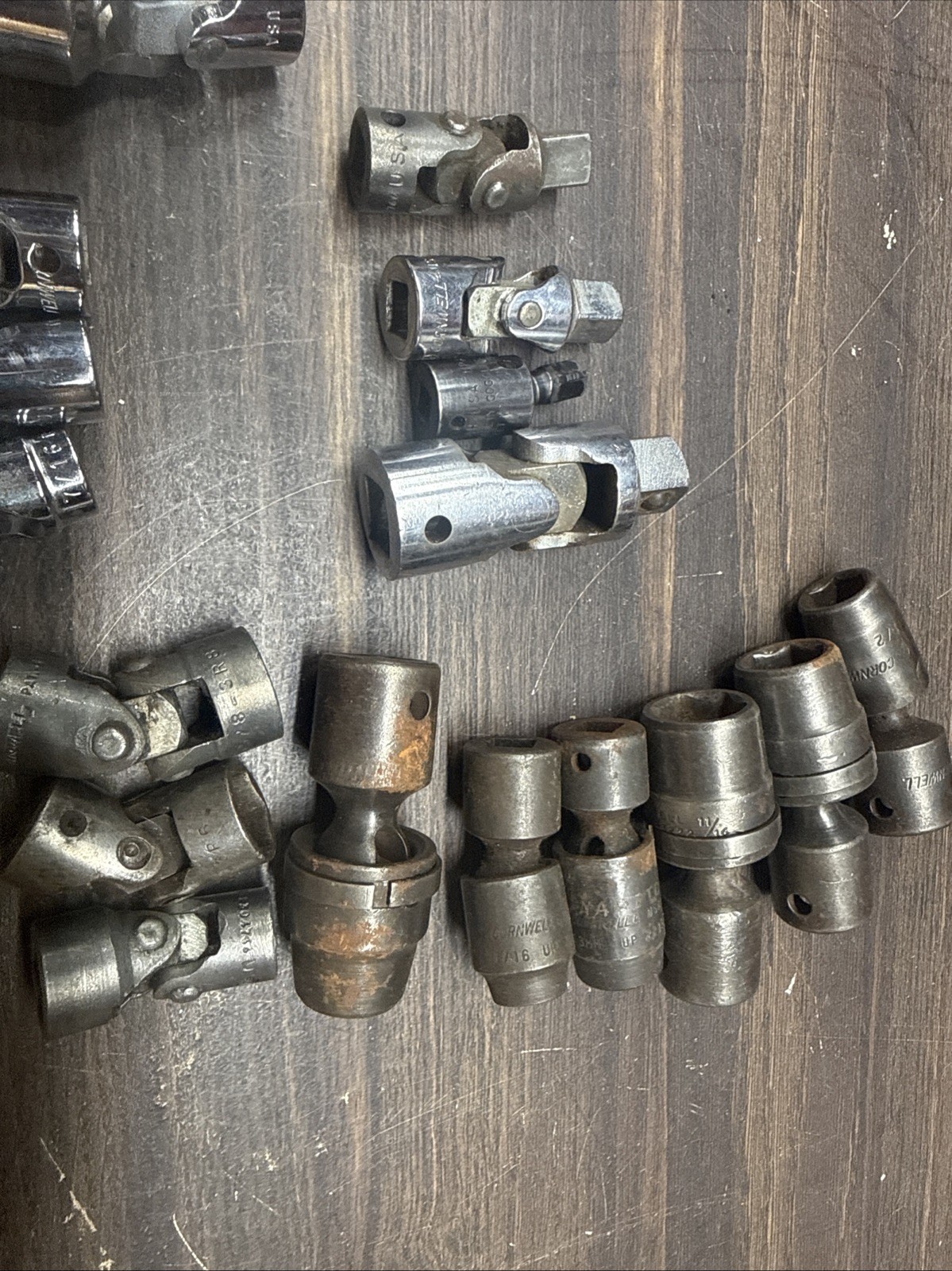Cornwell Tools 17 piece Swivel Socket Lot