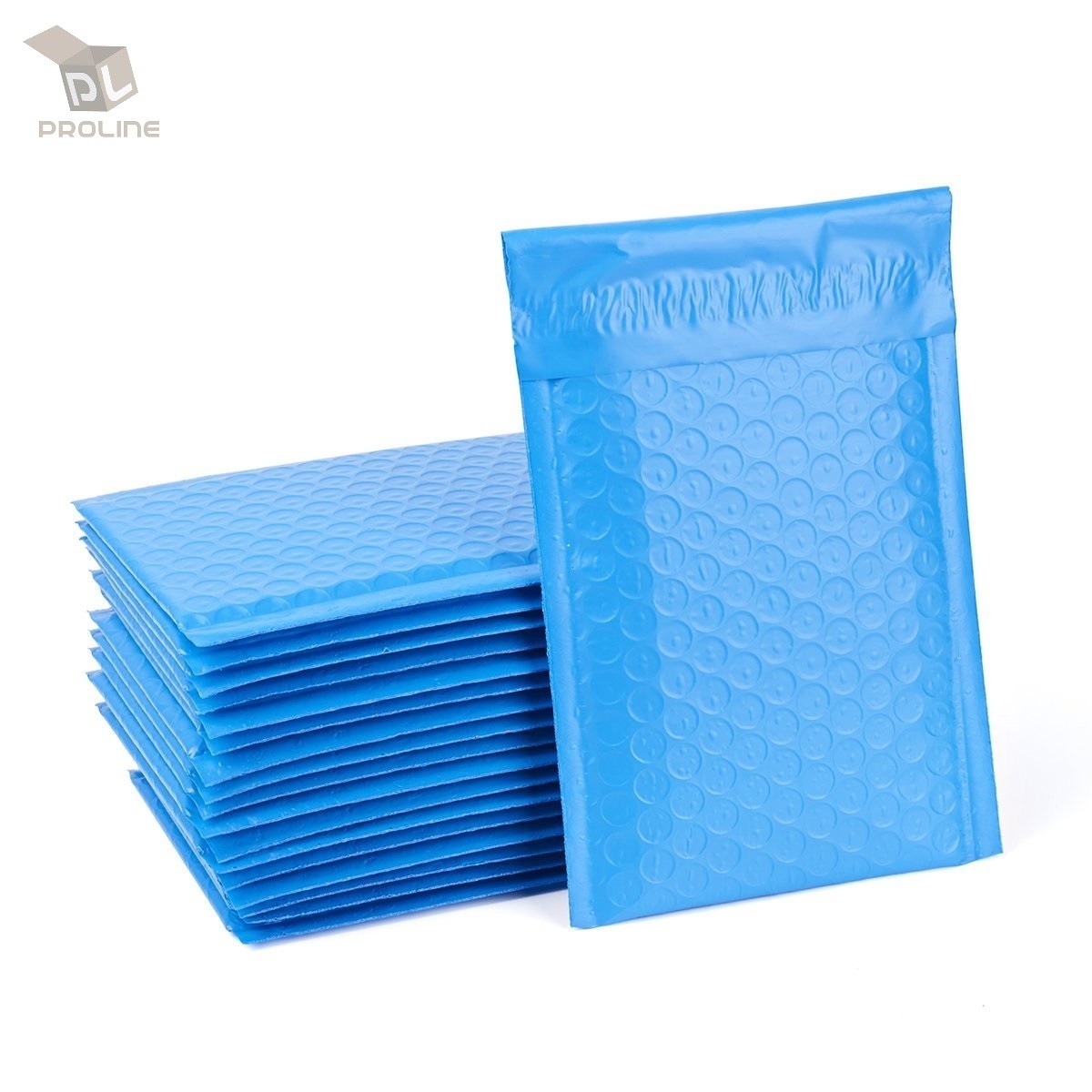 ProLine 500 #0 Extra Wide CD DVD Blue Poly Bubble Mailers Envelopes Bags 6.5×10