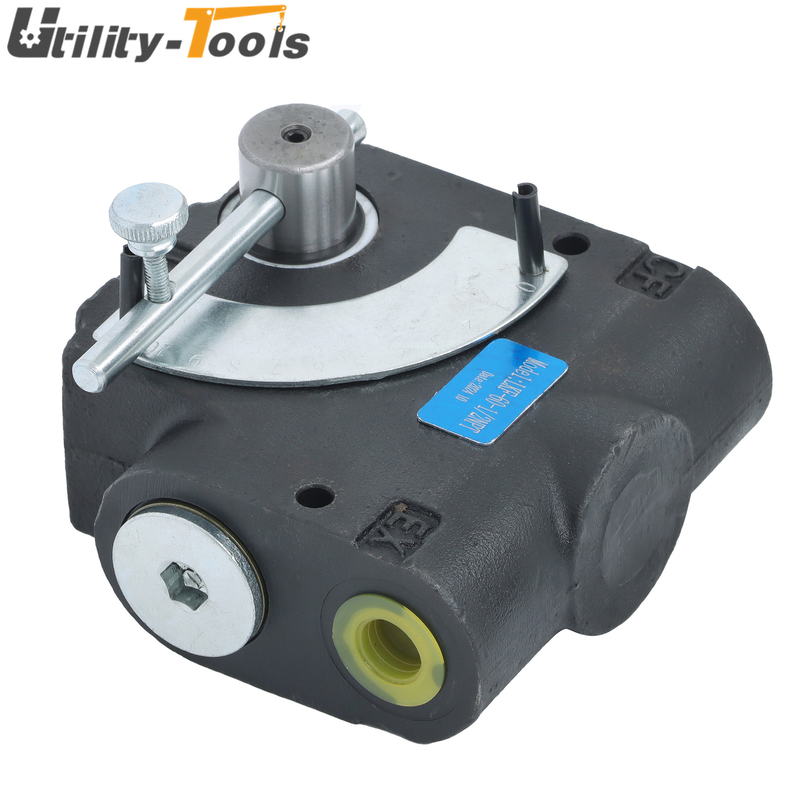 FC51 Side-Port Hydraulic Adjustable Variable Flow Control Valve 1/2”NPT 0-30GPM
