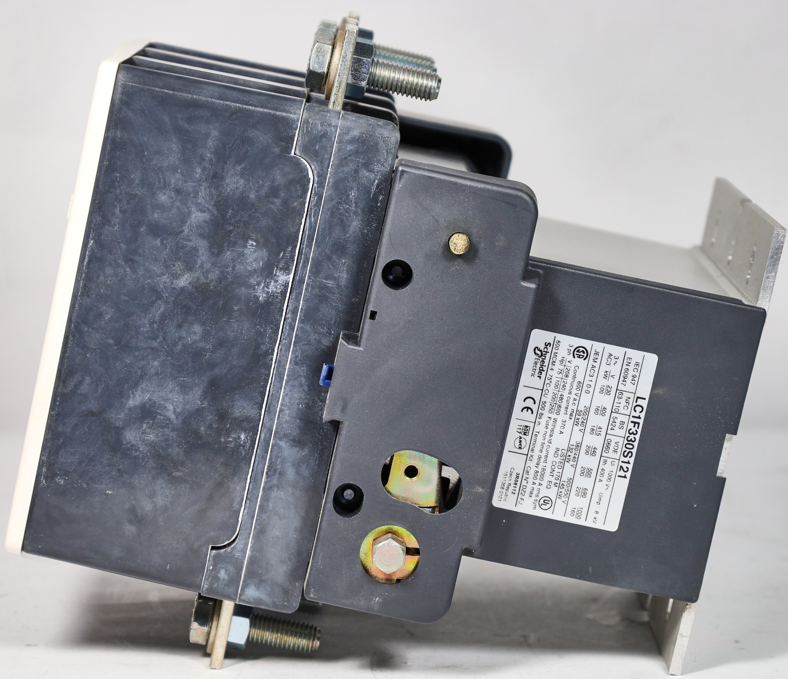 Telemecanique LC1F330S121 3-Phase Contactor 1000VAC 330A 24VDC Coil