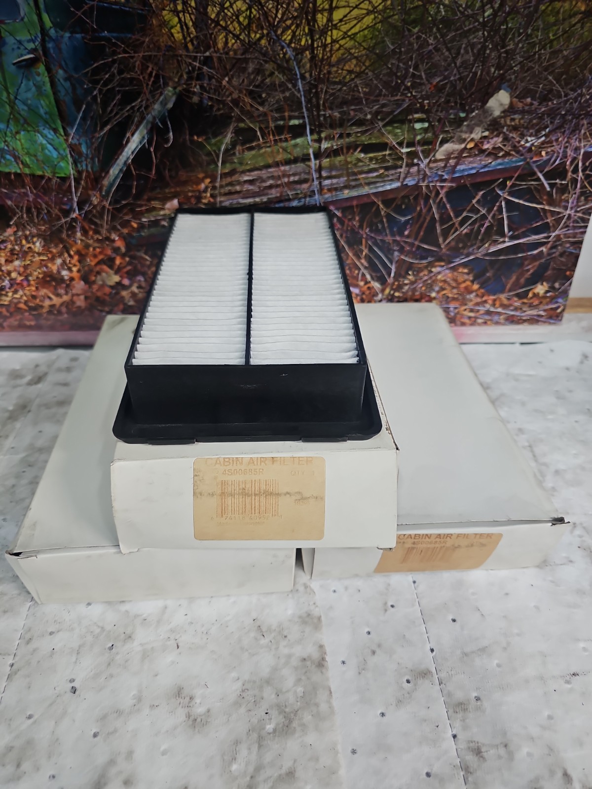 John Deere 4S00685R Cab Air Filter UPC 674118409521 Lot Of 3 Filters