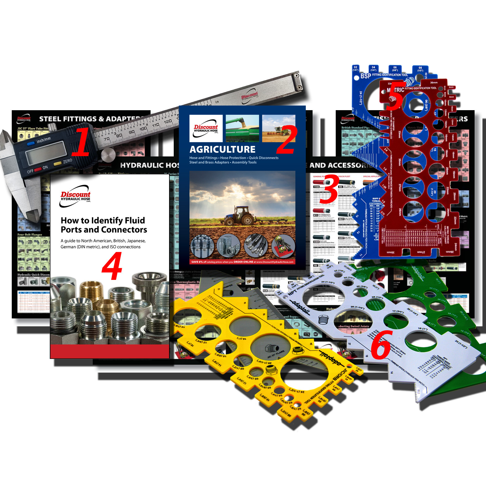 DiscountHH Deluxe Hydraulic & Power Fluid Knowledge Kit – For Beginners & Pros!!