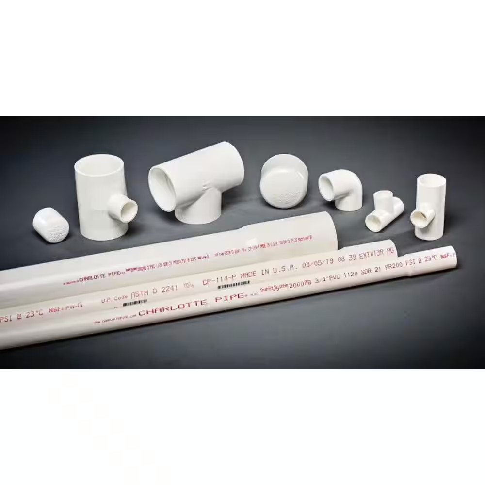3/4 in. PVC Schedule. 40 90° S x S Elbow Fitting