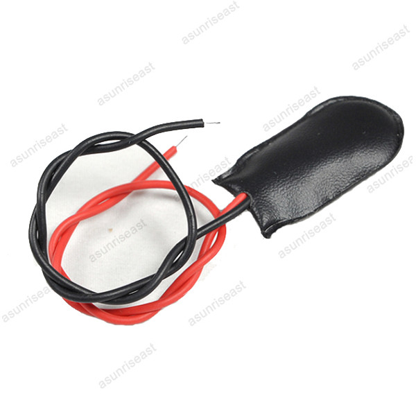 10 x Battery Connector Clip Snap-in 15cm Red Black Wire for 9V Rectangle 6F22