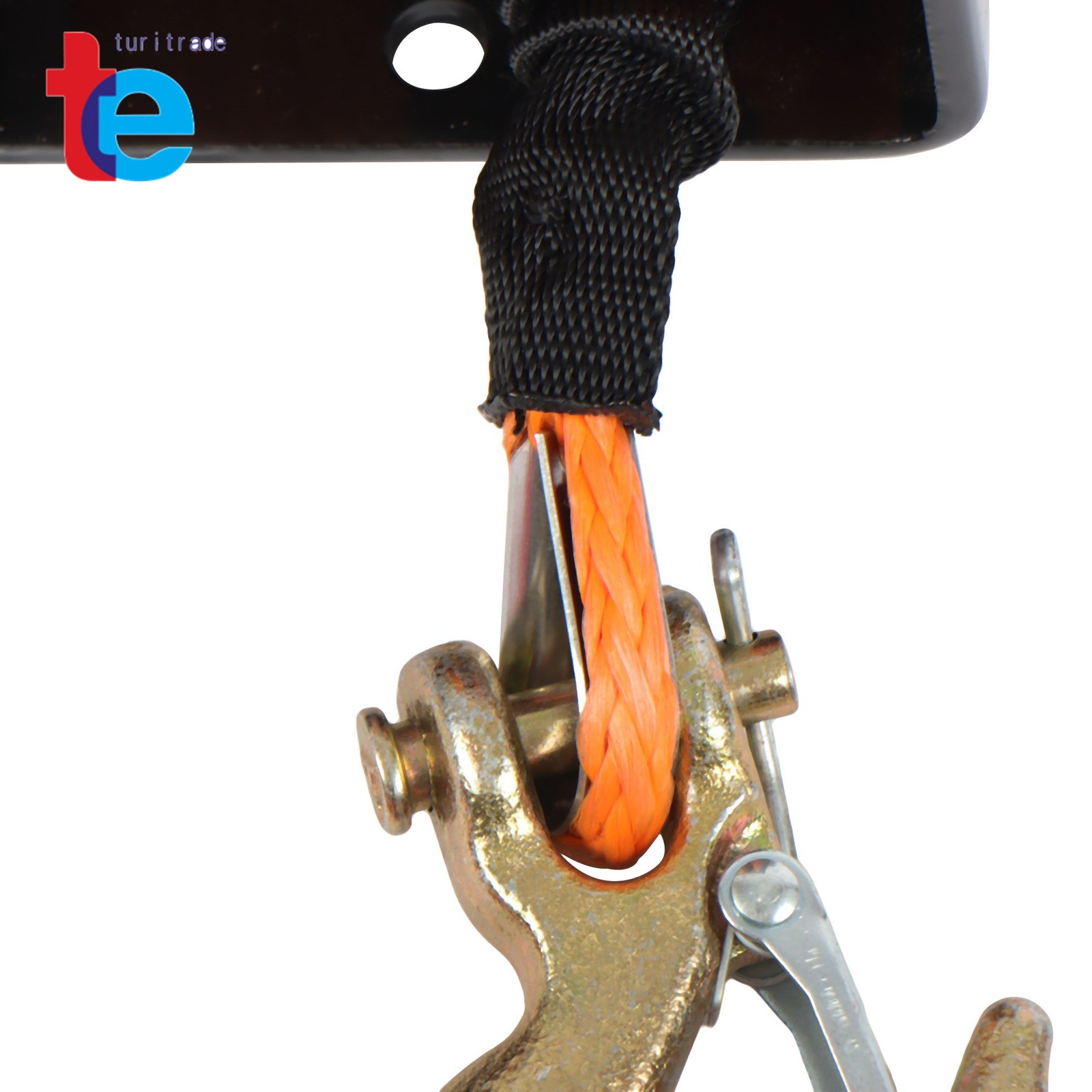 2500 lbs ATV/UTV Winch 12VDC/1.3HP Synthetic Rope Winch with Wireless Remote