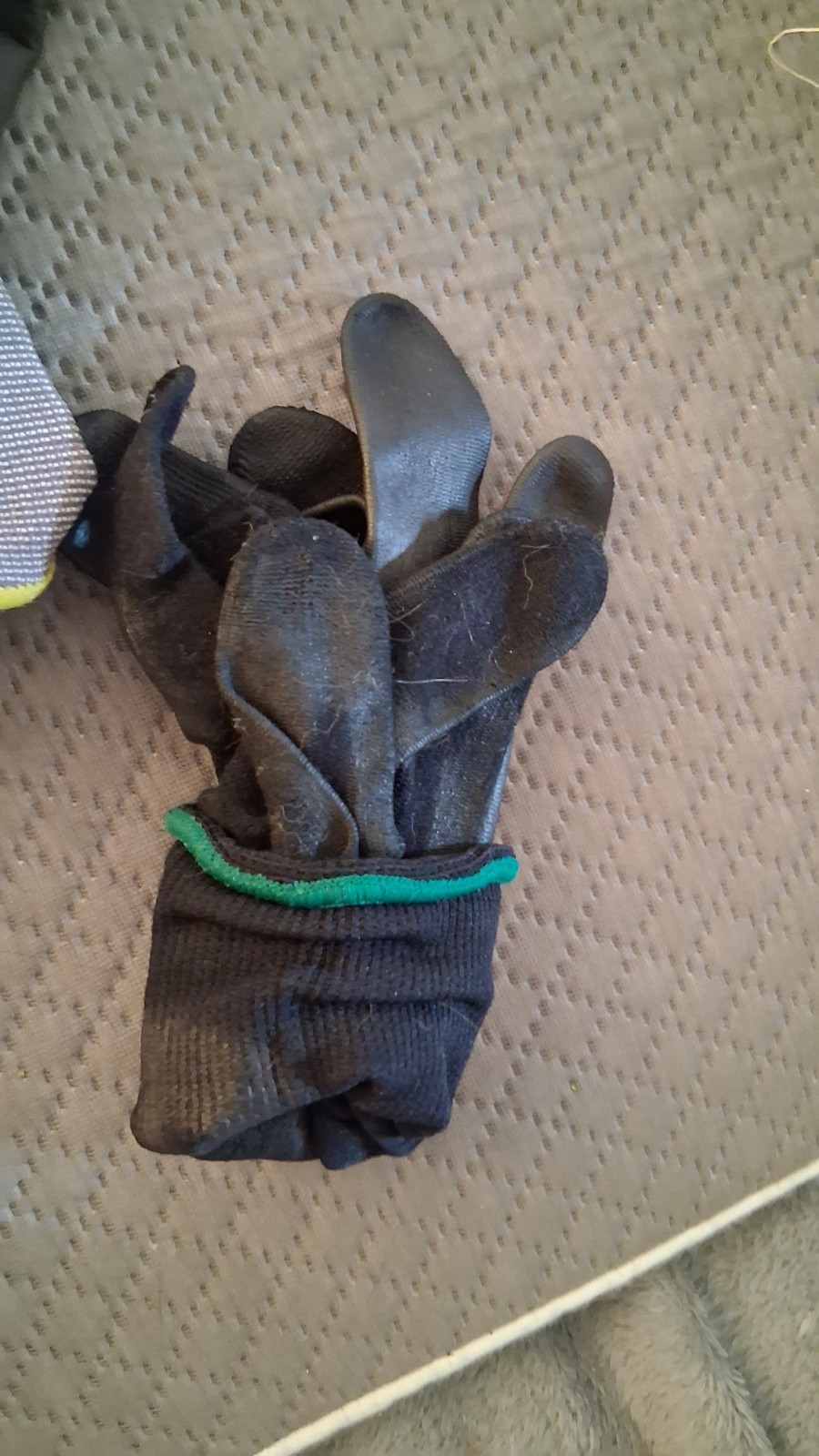 Eight random pair of gloves