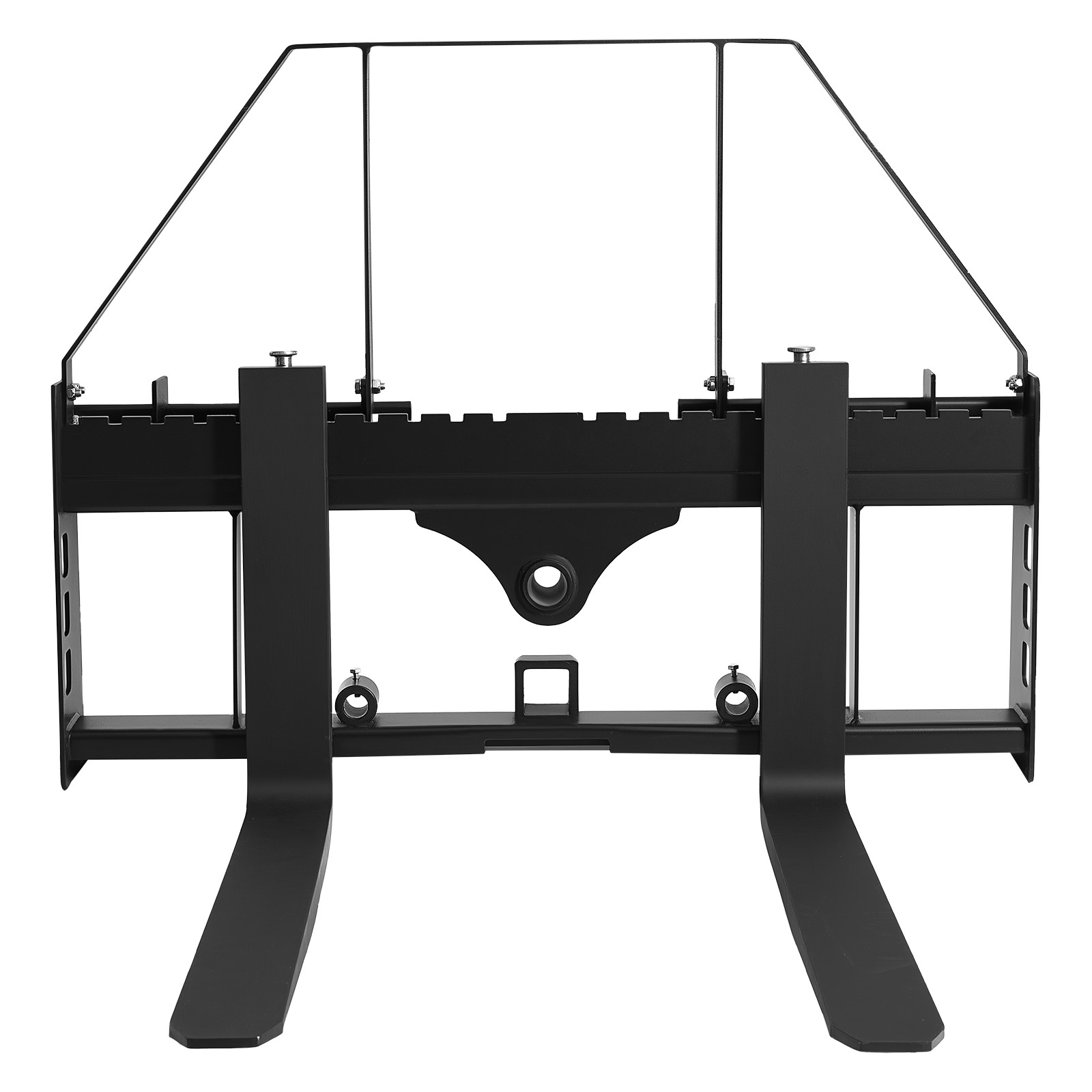 Uimoso Pallet Fork Frame Attachment with 48-inch Skid Steer Forks, 4000 lbs