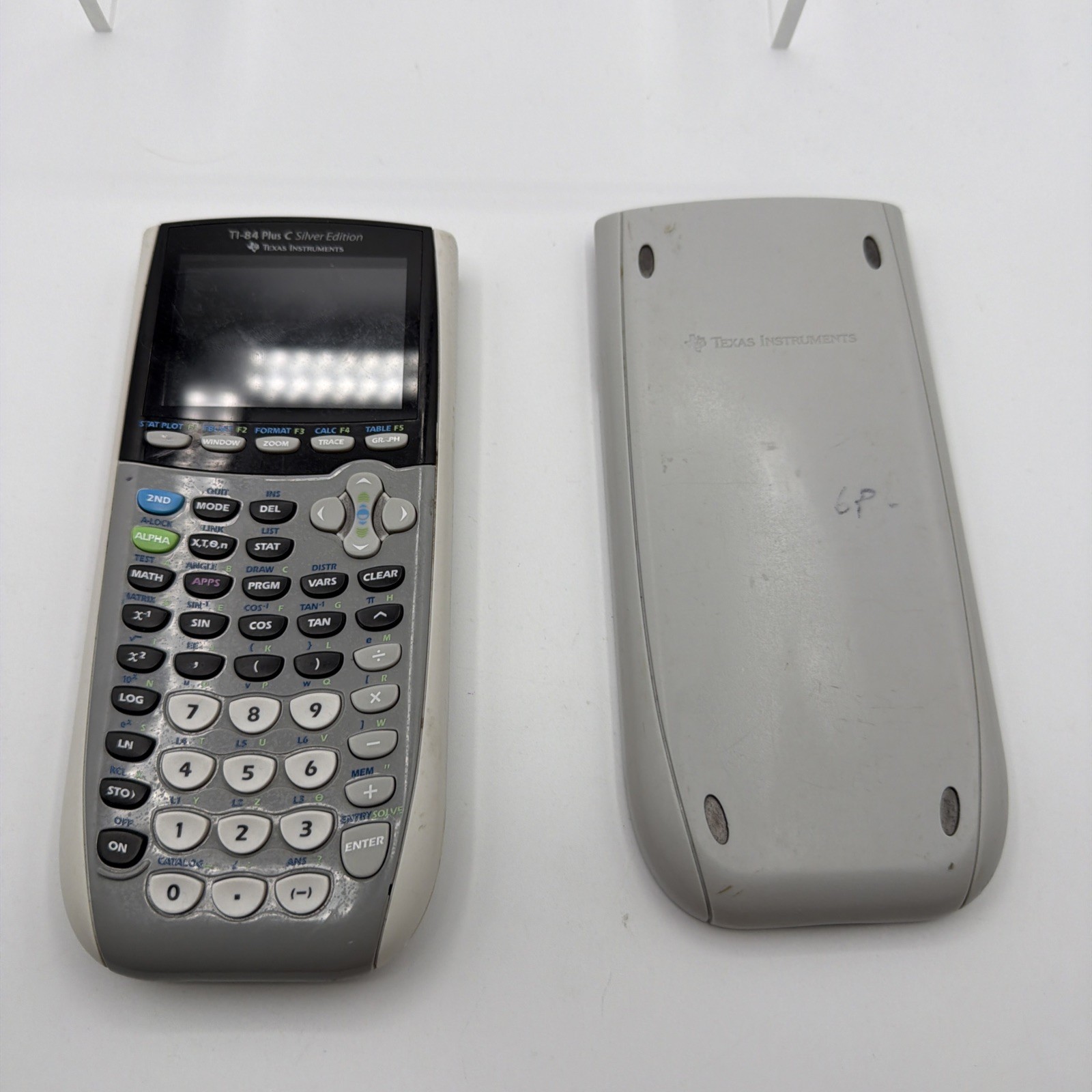 TI-84 Plus C Silver Edition Graphing Calculator Read Description