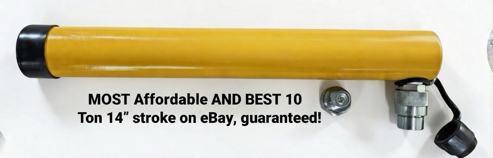 10 Ton 14 Inch Stroke Cylinder Commercial Quality Rebuildable For Tubing Benders