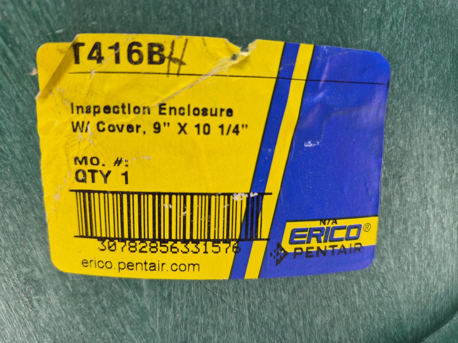 NVENT / ERICO T416BH Inspection Housing, High Density Polyethylene (HDPE)