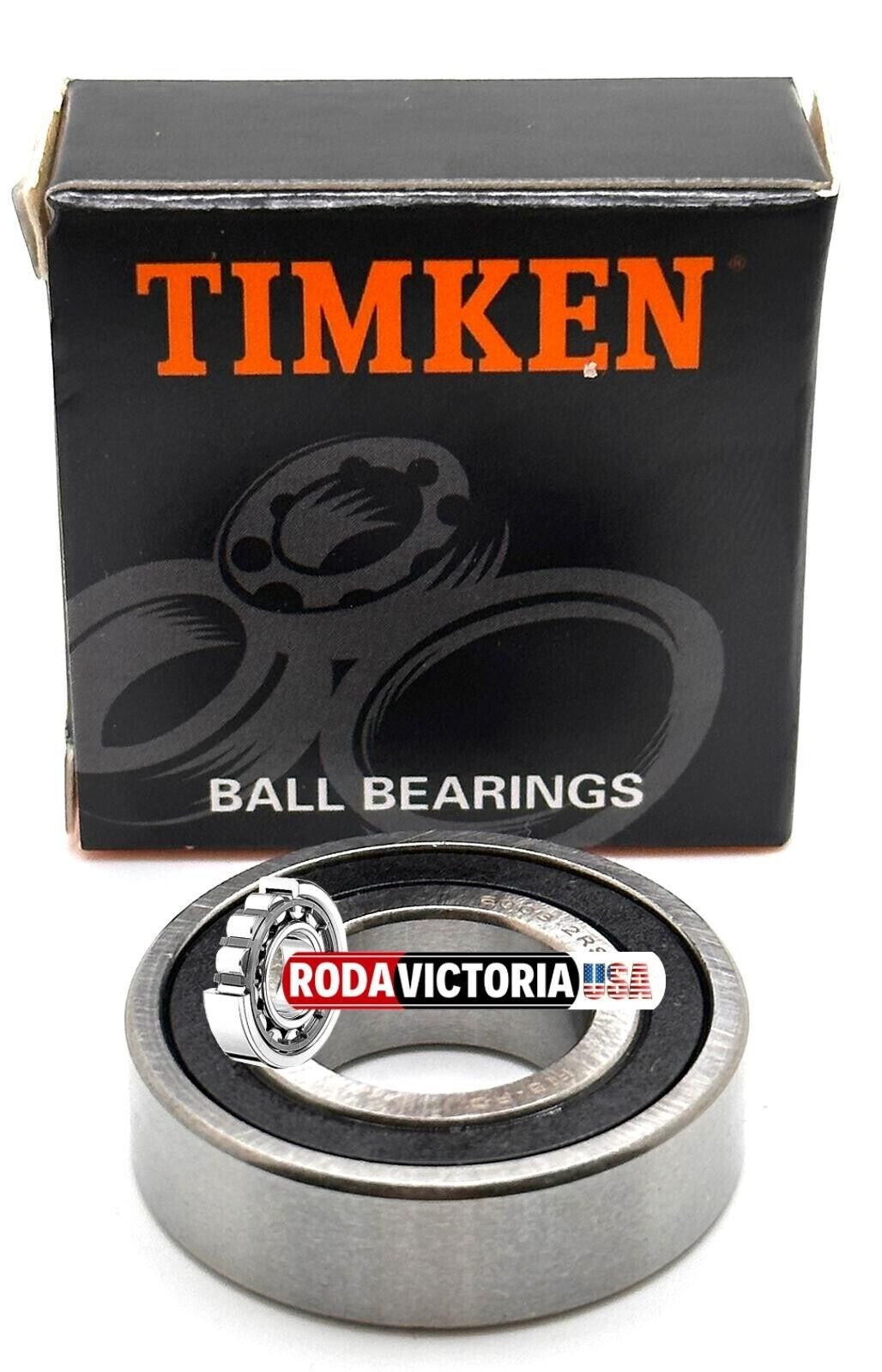 TIMKEN 6003 2RS C3 DEEP GROOVE BALL BEARING, RUBBER SEALED 17x35x10mm.