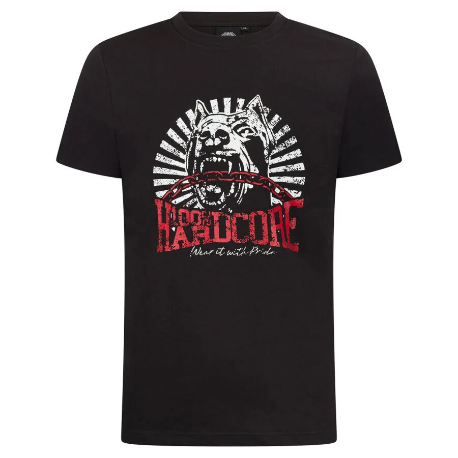 100% HARDCORE T-Shirt “Destroyed Dog-1” | Black | Gabber ❌ SALE ❌ RRP €39.99