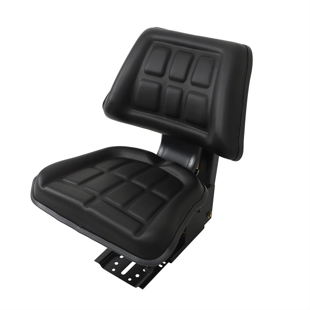 Black Universal Tractor Suspension Seat For Massey Ferguson Ford 230 231 234 255