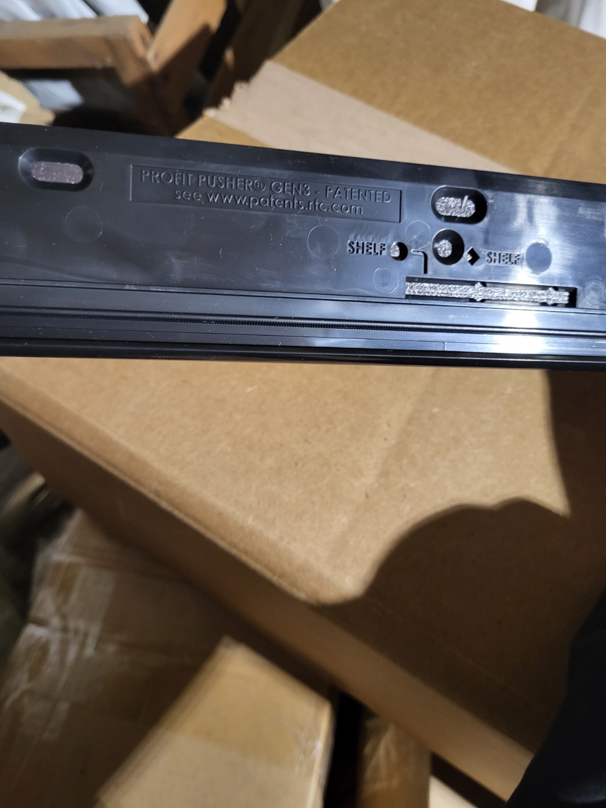 RTC 30″ Profit Pusher Gen 3 Magnetic Rail Black PN:112012130(1 Count)