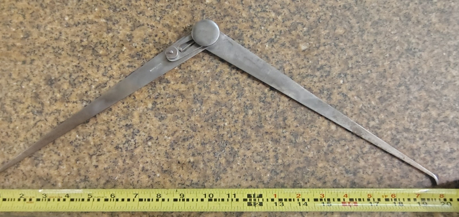🗽 VINTAGE MCGRATH ST. PAUL 20″ ID/OD CALIPER MACHINIST/ TOOLMAKER