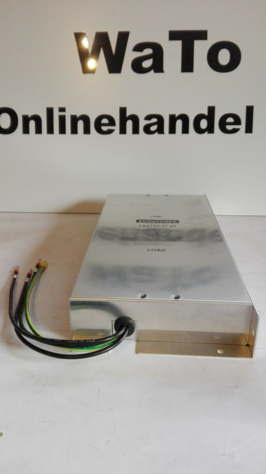 Schaffner Filter Module / 8502-1724 / FS5752-27-07 / 27A, 3x480V