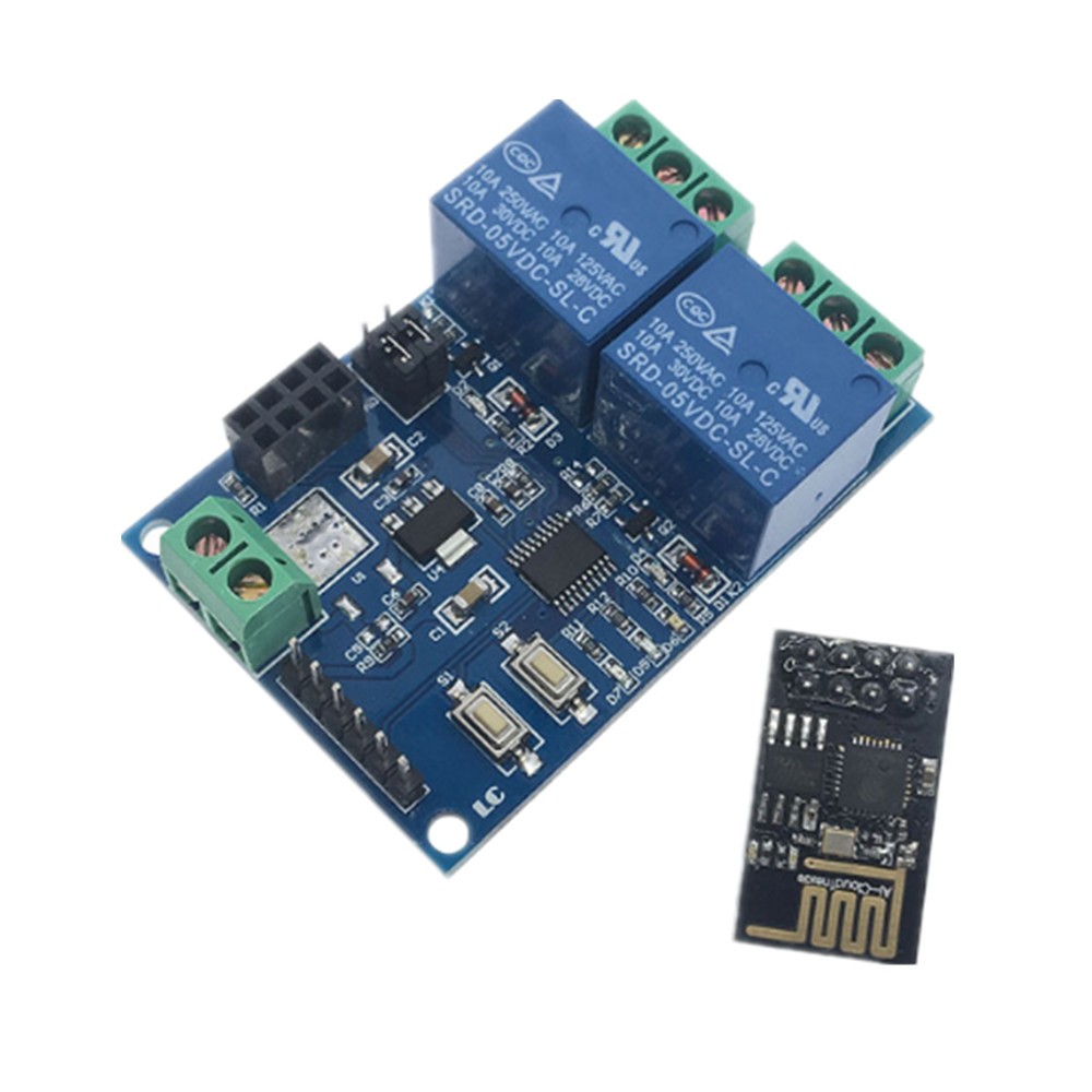 5V / 12V ESP8266 ESP-01 2 /4-Channel WiFi Relay Module For IOT Smart Home APP