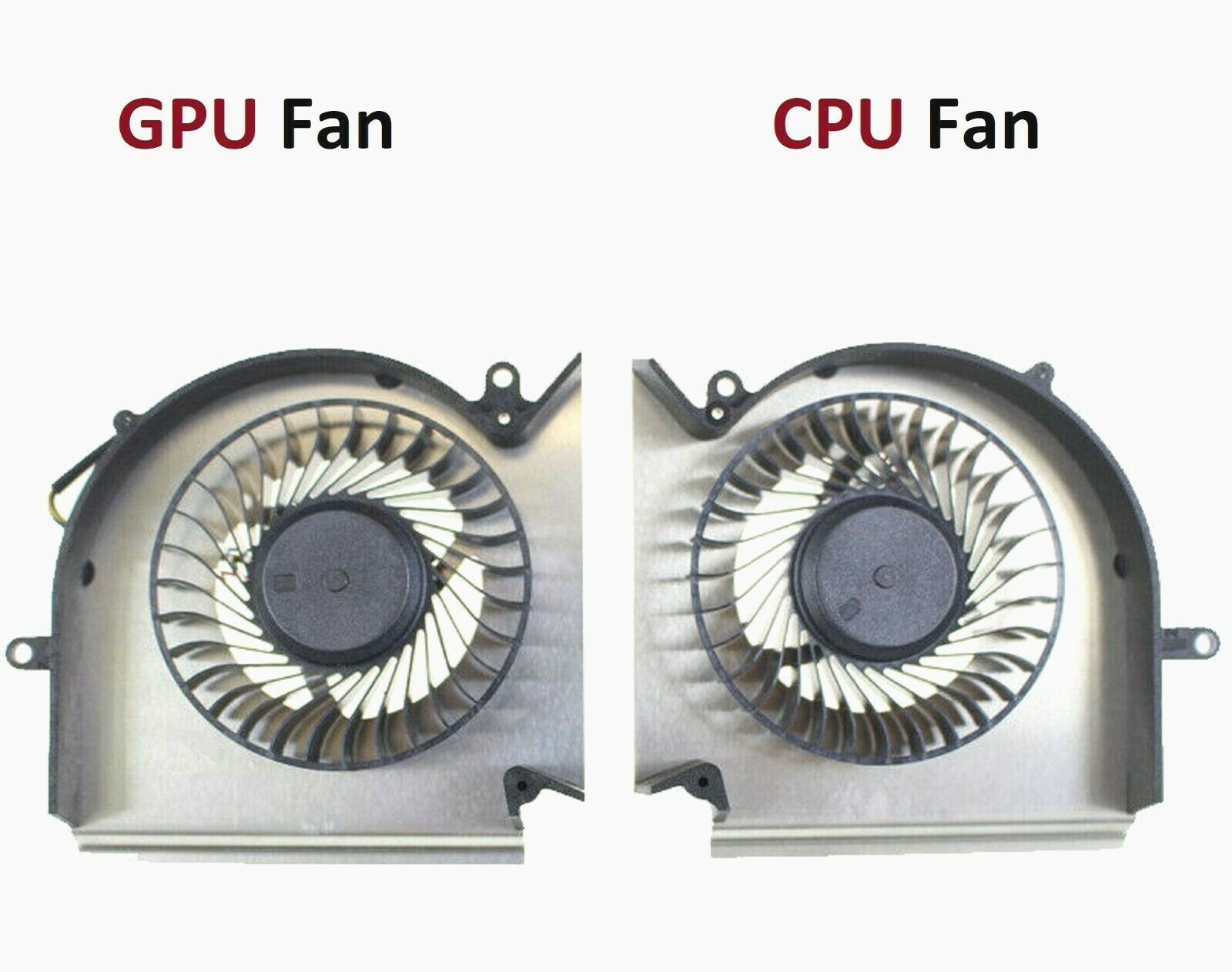New CPU & GPU cooling fan for MSI GE63 GP63 GL63 GE63VR GE73 GE73VR GP73 GL73 #