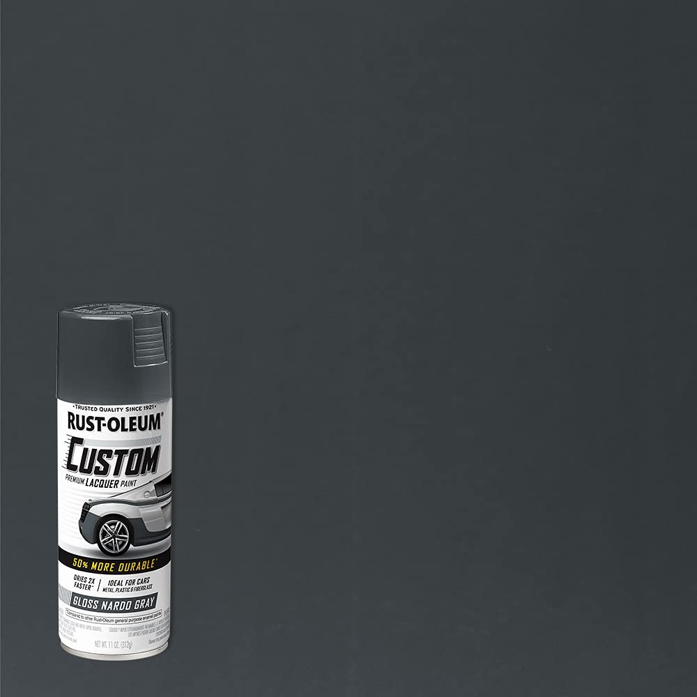Rust-Oleum 363515 Automotive Custom 11 Ounce (Pack of 1), Gloss Nardo Gray