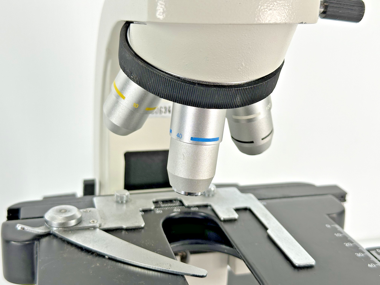 Unbranded Compound Laboratory Microscope 4x 10x 40x 100x Objectives