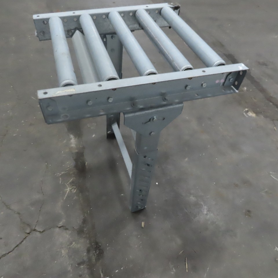21″x24″ Gravity Roller Conveyor 18″BF 1.90″ Diameter Galvanized 4-1/4″ Centers