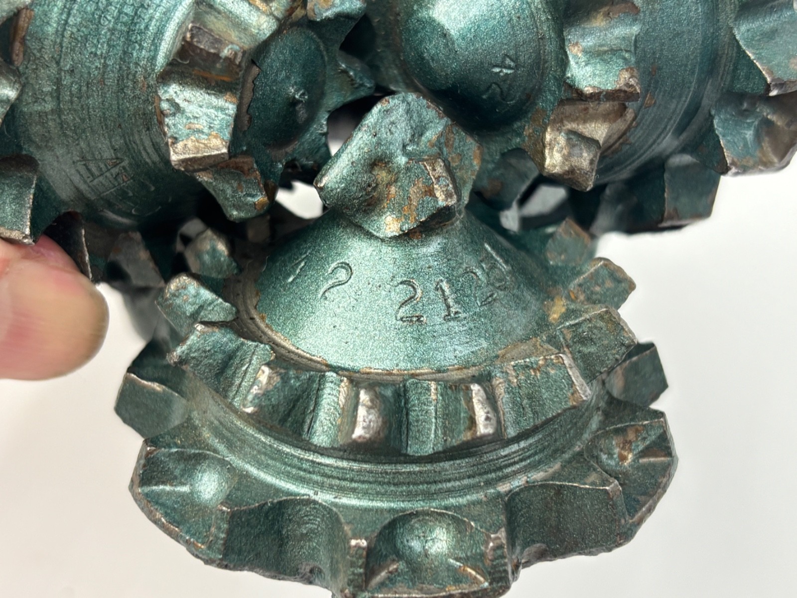 Tricone Drill Bit 4 1/4″ Bore Oil Gas Water Well 6 1/4″ Height Rollers Are Free