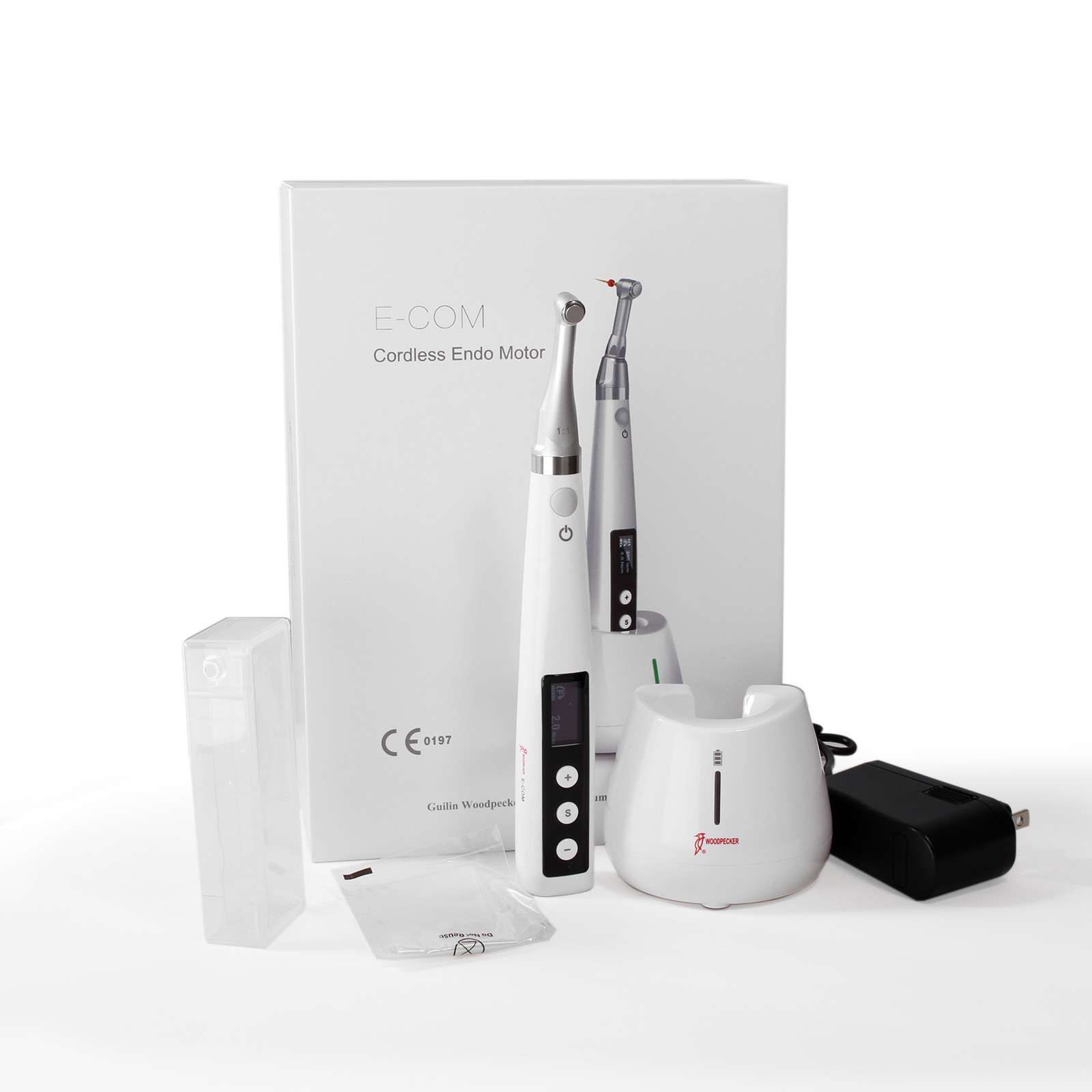 Woodpecker Dental Endo Motor ECOM Cordless Handpiece 11 Reciprocating Mo G1N