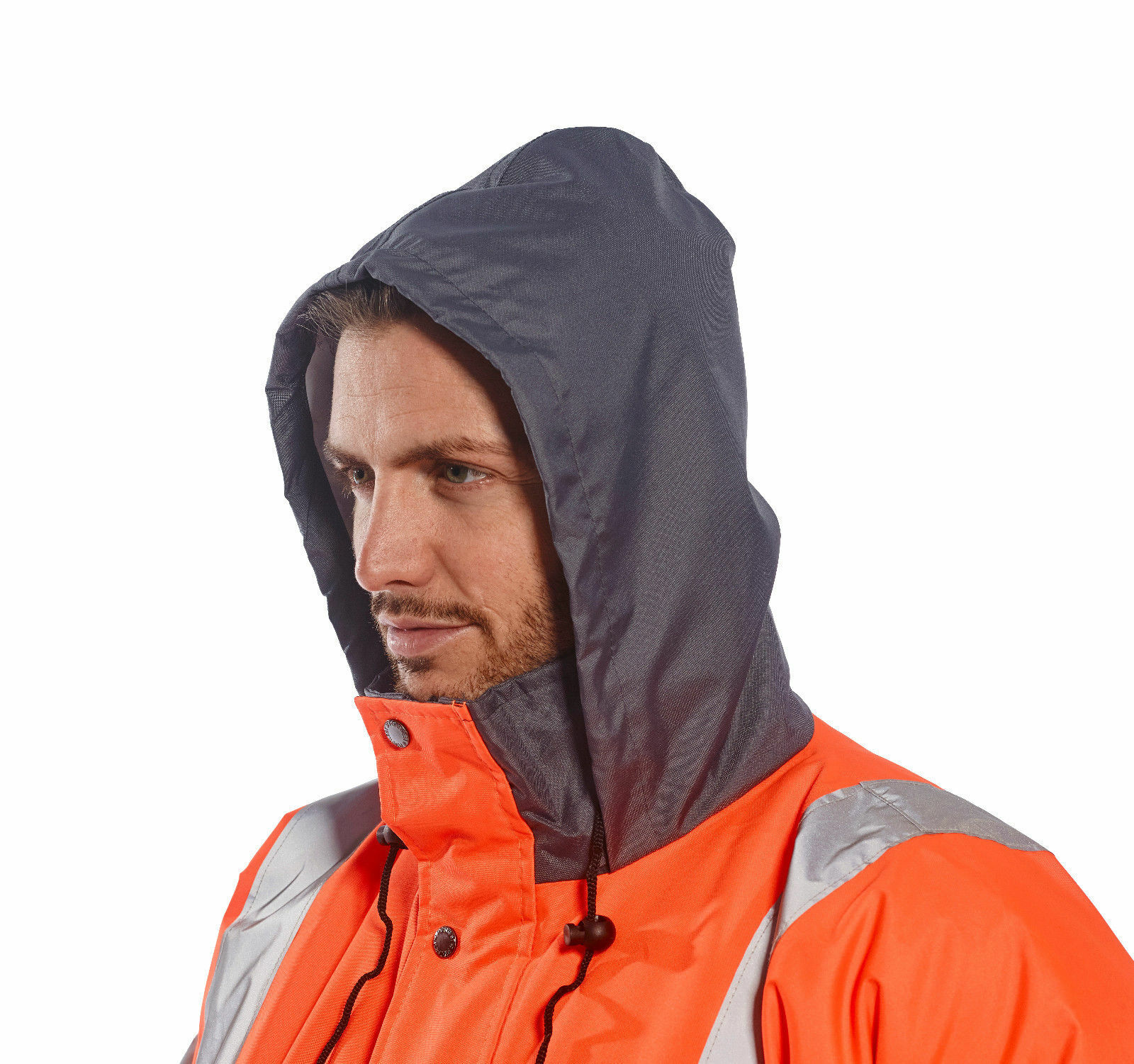 Portwest US467 Hi-Vis Two Tone Reflective Waterproof Traffic Safety Jacket ANSI